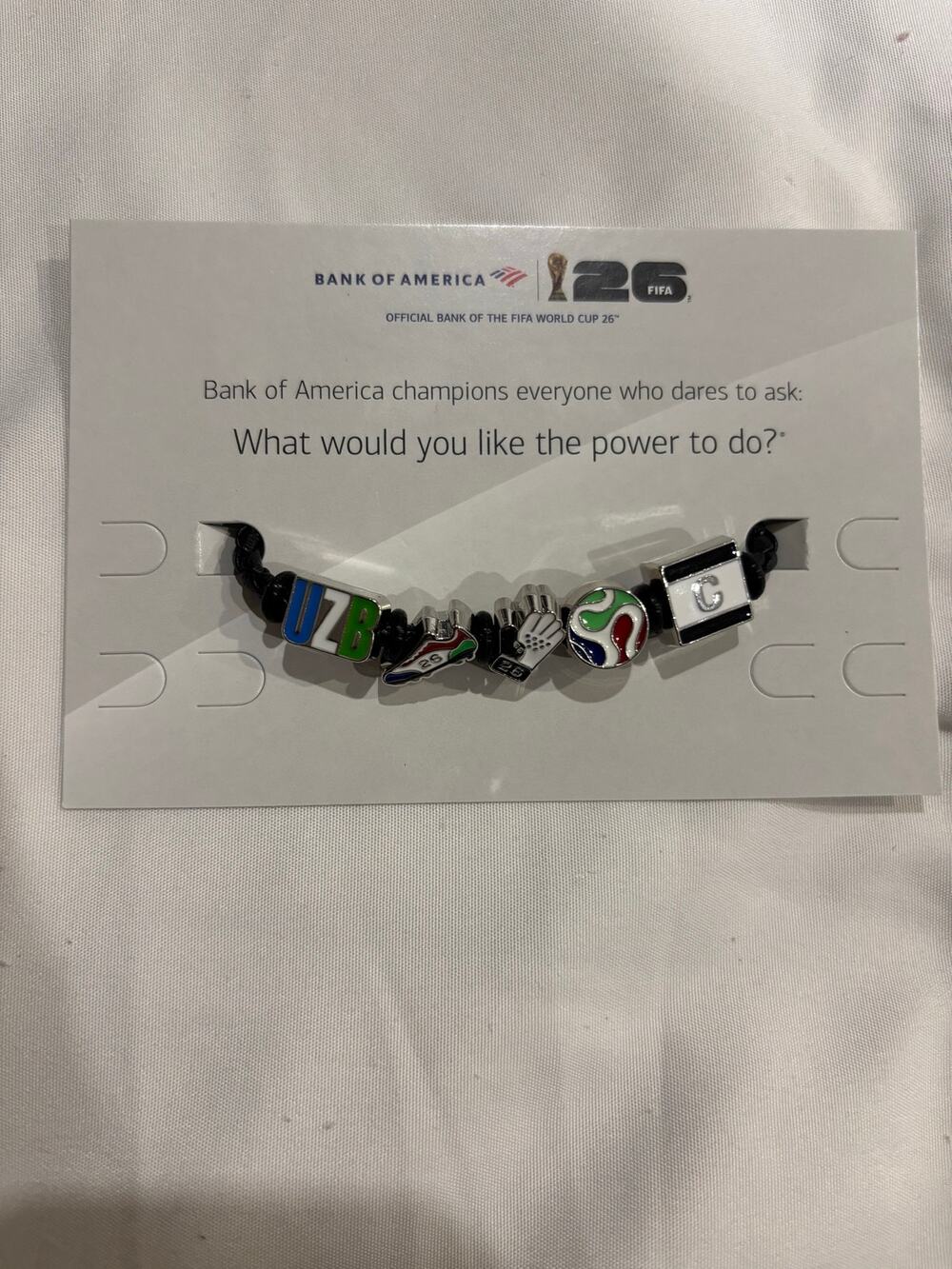 FIFA 2026 Uzbekistan Charm Bracelet Large